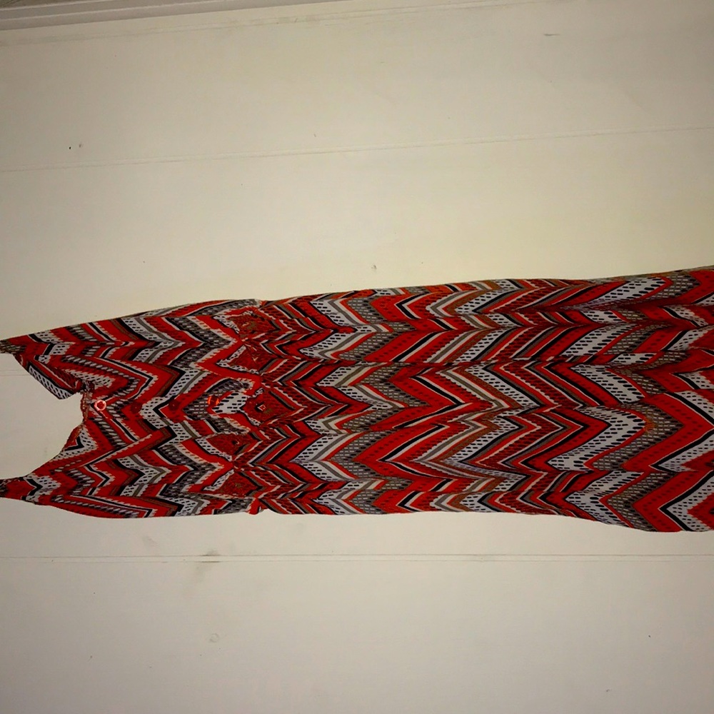 A button Strap dress